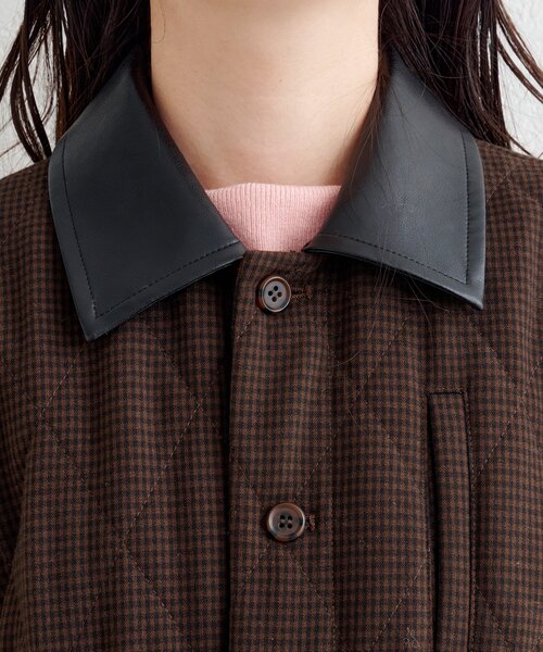 Kastane（カスタネ）の「【一部店舗限定】B キルティングジャケット（その他アウター・レディース・ブルー/ブラウン・FREE）」の18枚目の写真