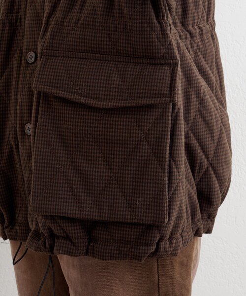 Kastane（カスタネ）の「【一部店舗限定】B キルティングジャケット（その他アウター・レディース・ブルー/ブラウン・FREE）」の21枚目の写真