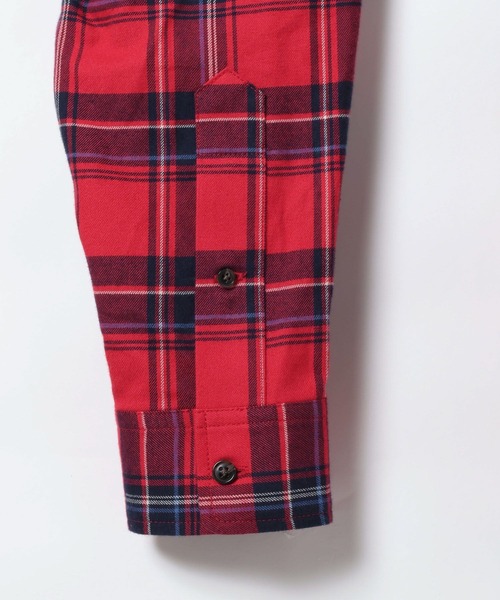 eL（エル）の「【eL】Check Large Shirt/613132（シャツ/ブラウス・レディース・グリーン系その他/レッド系その他・FREE）」の19枚目の写真