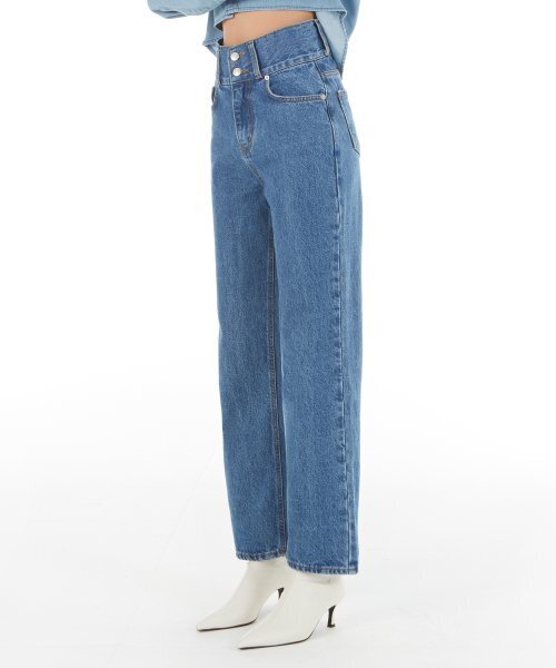 UNKNOWN PLANET(アンノウンプラネット)の「セミワイドストレートフィットデニム(デニムパンツ・レディース・その他・SMALL/MEDIUM)」の3枚目の写真
