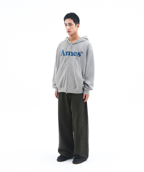 AMESWORLDWIDE（アメスワールドワイド）の「BASIC LOGO HOODIE ZIP UP GREY（パーカー・レディース・その他・LARGE/MEDIUM/SMALL）」の10枚目の写真