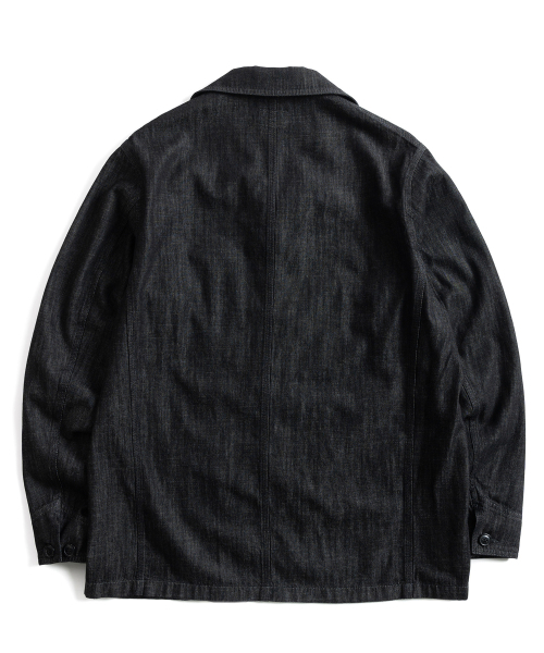 WILD BRICKS(ワイルドブリックス)の「W23 デニム チョア ジャケット(ブラック)(その他アウター・メンズ・その他・MEDIUM/LARGE/X-LARGE)」の2枚目の写真