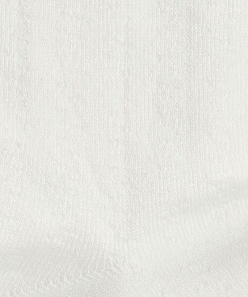 green label relaxing（グリーンレーベルリラクシング）の「リボン ハイソックス / 靴下 / キッズ 20cm―22cm（ソックス/靴下・キッズ・ホワイト・20-22cm）」の3枚目の写真