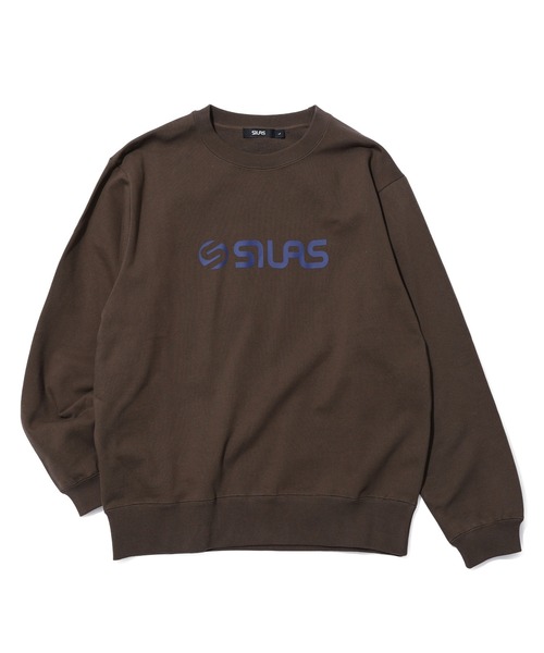SILAS(サイラス)の「LOGO SWEATSHIRT(スウェット・メンズ・ブラック/アッシュ/ブラウン/グリーン・M/L/XL)」の3枚目の写真