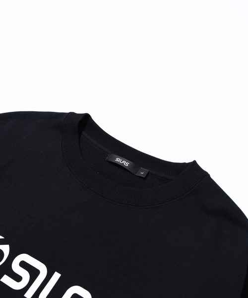 SILAS(サイラス)の「LOGO SWEATSHIRT(スウェット・メンズ・ブラック/アッシュ/ブラウン/グリーン・M/L/XL)」の7枚目の写真