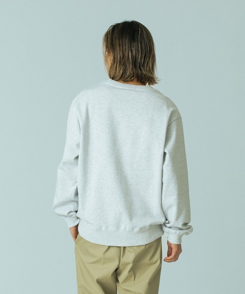 SILAS(サイラス)の「LOGO SWEATSHIRT(スウェット・メンズ・アッシュ/ブラック/ブラウン/グリーン・M/L/XL)」の10枚目の写真