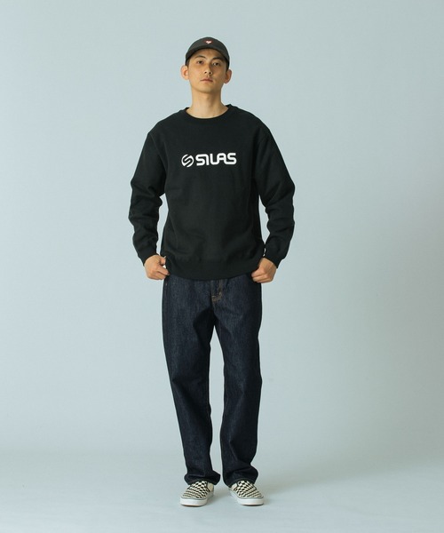 SILAS(サイラス)の「LOGO SWEATSHIRT(スウェット・メンズ・アッシュ/ブラック/ブラウン/グリーン・M/L/XL)」の19枚目の写真