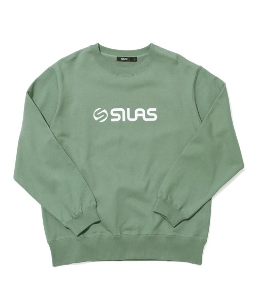 SILAS(サイラス)の「LOGO SWEATSHIRT(スウェット・メンズ・アッシュ/ブラック/ブラウン/グリーン・M/L/XL)」の13枚目の写真