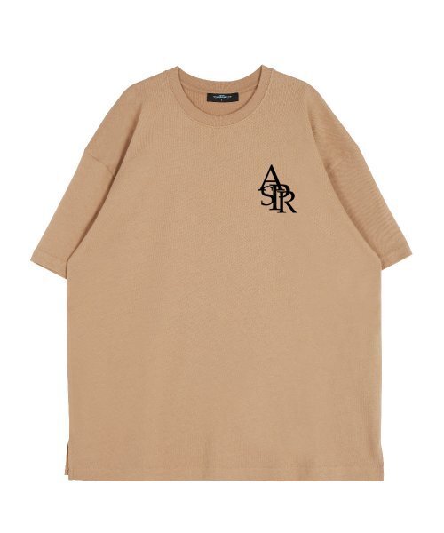 ASTRAL PROJECTION（アストラルプロジェクション）の「シンボルロゴラウンドネック15番手綿半袖Tシャツ_ベージュ（Tシャツ/カットソー・レディース・その他・LARGE/MEDIUM/X-LARGE）」の2枚目の写真