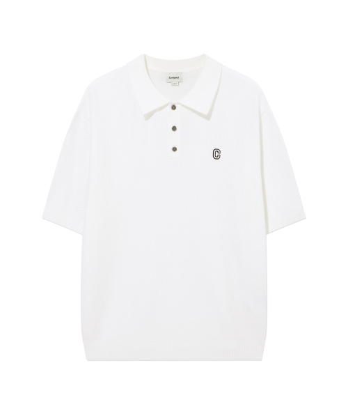 COVERNAT(カバーナット)の「Cロゴカラーハーフニットホワイト(ニット/セーター・レディース・その他・XX-LARGE/X-SMALL/SMALL/MEDIUM/LARGE/X-LARGE)」の2枚目の写真