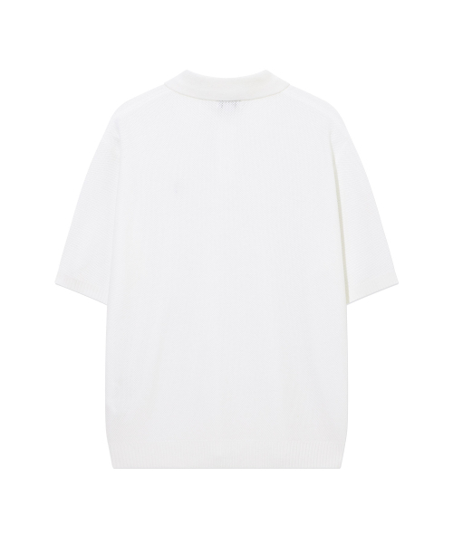 COVERNAT(カバーナット)の「Cロゴカラーハーフニットホワイト(ニット/セーター・レディース・その他・XX-LARGE/X-SMALL/SMALL/MEDIUM/LARGE/X-LARGE)」の3枚目の写真