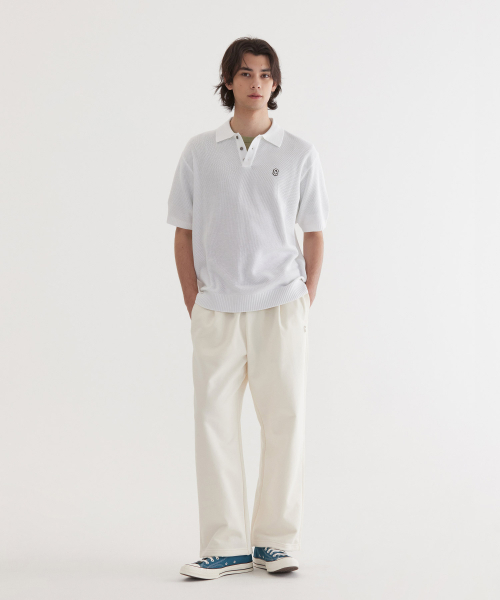 COVERNAT(カバーナット)の「Cロゴカラーハーフニットホワイト(ニット/セーター・レディース・その他・XX-LARGE/X-SMALL/SMALL/MEDIUM/LARGE/X-LARGE)」の4枚目の写真