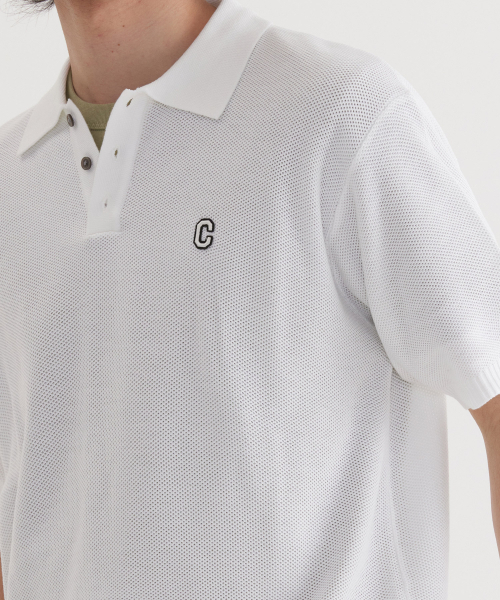 COVERNAT(カバーナット)の「Cロゴカラーハーフニットホワイト(ニット/セーター・レディース・その他・XX-LARGE/X-SMALL/SMALL/MEDIUM/LARGE/X-LARGE)」の7枚目の写真