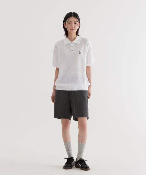 COVERNAT(カバーナット)の「Cロゴカラーハーフニットホワイト(ニット/セーター・レディース・その他・XX-LARGE/X-SMALL/SMALL/MEDIUM/LARGE/X-LARGE)」の8枚目の写真