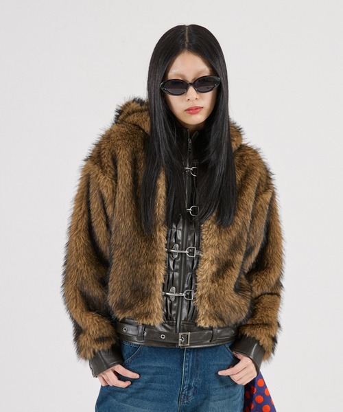 fur jacket archive 平成 ファー ジャケット ブルゾン Lorax Cow Faux Fur Jacket | Jaded London | Clothing