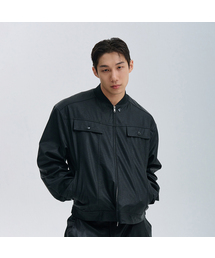 NINEZ（ナインゼット）の「ポケットクロップレザージャケット（その他アウター）」