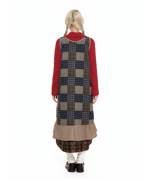 youthbath(ユースバース)の「Sleeveless Pocket Frill Dress_check(ワンピース・レディース・その他・SMALL/MEDIUM)」の7枚目の写真