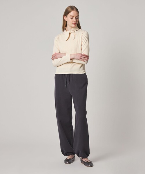 Steven Alan(スティーブンアラン)の「<Steven Alan>ラメ タイモチーフ プルオーバー(Tシャツ/カットソー・レディース・ネイビー/オフホワイト・FREE)」の4枚目の写真