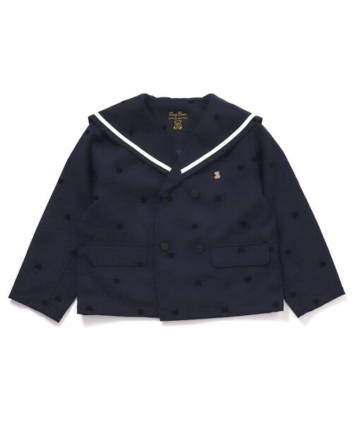 apres les cours（アプレレクール）の「tiny bear フォーマルジャケット（スーツジャケット・キッズ・ネイビー・90/100/110/120）」の11枚目の写真