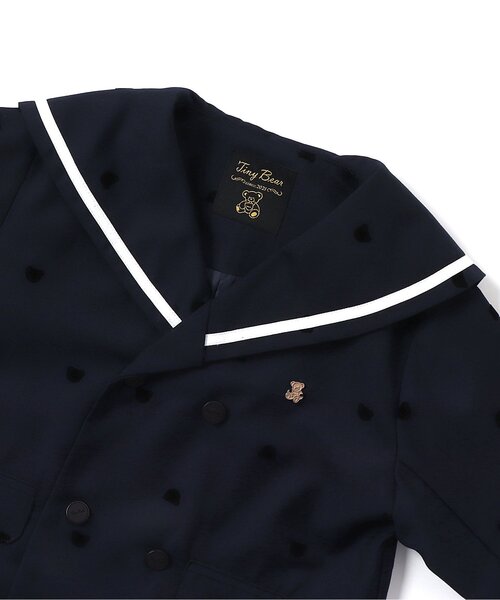apres les cours（アプレレクール）の「tiny bear フォーマルジャケット（スーツジャケット・キッズ・ネイビー・90/100/110/120）」の15枚目の写真