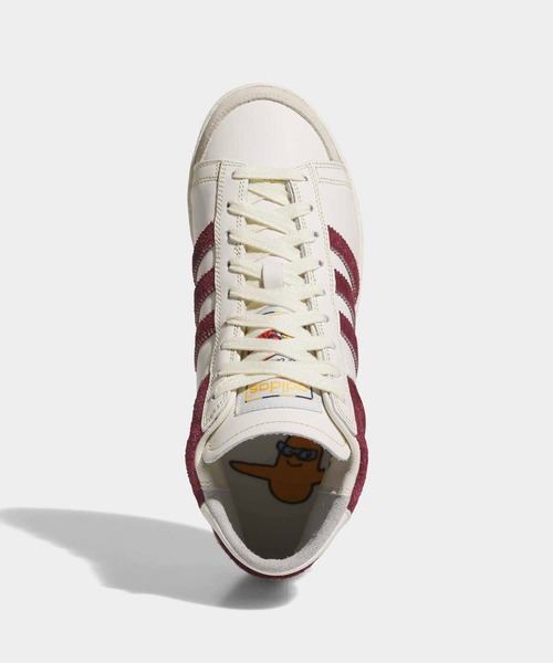 adidas（アディダス）の「ジャバー ハイ × マーク・ゴンザレス / JABBAR HI X MARK GONZALES / アディダスオリジナルス adidas Originals（スニーカー・メンズ・ホワイト・27.5cm/25.0cm/24.5cm/24.0cm/23.5cm/23.0cm/22.5cm/27.0cm/26.5cm/26.0cm/25.5cm/29.0cm/28.5cm/28.0cm）」の2枚目の写真
