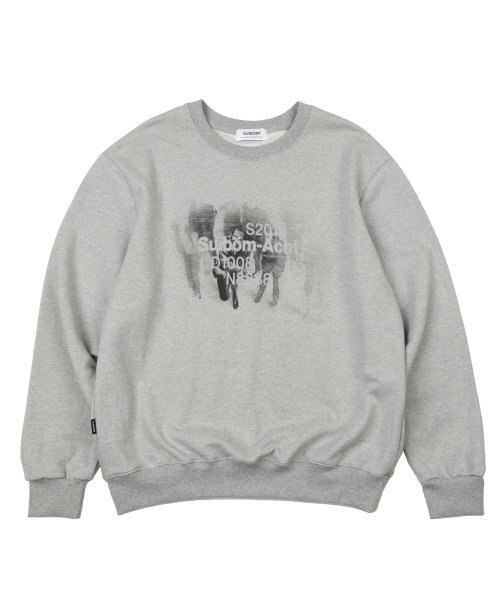SUIBOM(スイボム)の「グルービン スウェットシャツ - メランジグレー(スウェット・レディース・その他・LARGE/MEDIUM)」の1枚目の写真
