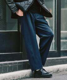 417 EDIFICE | ”4WAYストレッチ” オーセンティック2タックパンツ(スラックス)