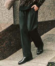 417 EDIFICE | ”4WAYストレッチ”  オーセンティック２タックパンツ(スラックス)