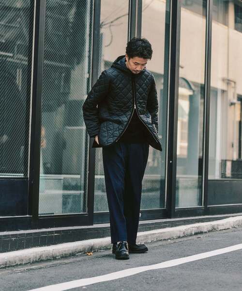 417 EDIFICE（フォーワンセブンエディフィス）の「”4WAYストレッチ”  オーセンティック２タックパンツ（スラックス・メンズ・ブラック/カーキ/ネイビー/ブラウン・LARGE/MEDIUM/SMALL）」の7枚目の写真