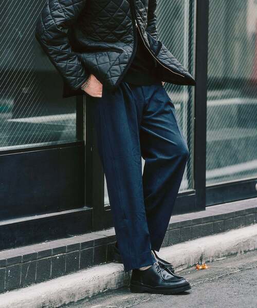 セール】”4WAYストレッチ” オーセンティック2タックパンツ