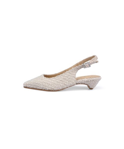SHOEHI(シューハイ)の「セレナグリッターツイードローヒール H3012 (5カラー)(サンダル・レディース・スカイブルー/ブラック/ラベンダー/Beige/LIME・22.5cm/23cm/23.5cm/24cm/24.5cm/25cm)」の8枚目の写真