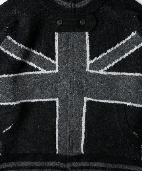 FTW(エフティダブリュー)の「UK MOTIF ZIPUP KNIT(カーディガン/ボレロ・レディース・ブラック/ベージュ・MEDIUM/LARGE/SMALL)」の15枚目の写真