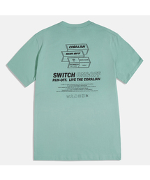 CORALIAN（コラリアン）の「ランオフピケット半袖コットンTシャツミント（Tシャツ/カットソー）」