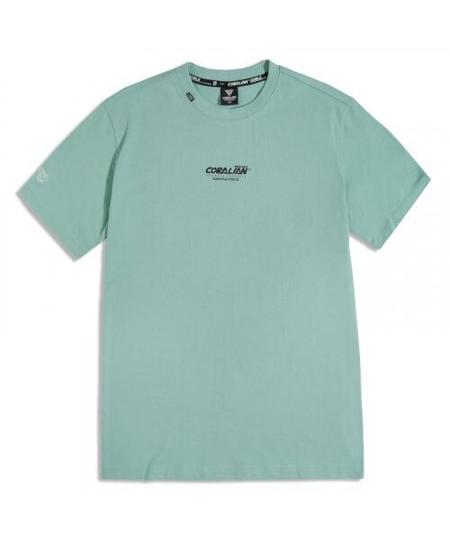 CORALIAN(コラリアン)の「ランオフピケット半袖コットンTシャツミント(Tシャツ/カットソー・メンズ・その他・S/M/L/2XL/XL/XS)」の4枚目の写真