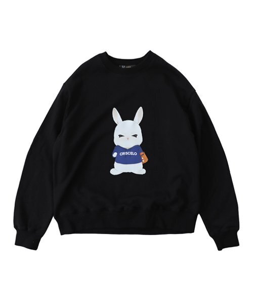 CRISCELO(クリスチェロ)の「レミングオーバーサイズ スウェット_ブラック(スウェット・メンズ・その他・LARGE/SMALL)」の1枚目の写真