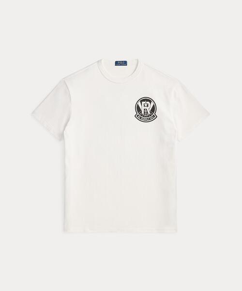 POLO RALPH LAUREN(ポロ ラルフ ローレン)の「クラシック フィット ジャージー グラフィック Tシャツ(Tシャツ/カットソー・メンズ・ホワイト・XS/M/L/S)」の4枚目の写真
