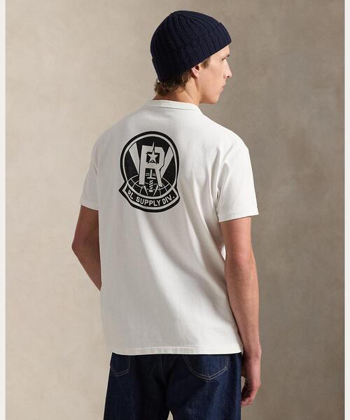 POLO RALPH LAUREN(ポロ ラルフ ローレン)の「クラシック フィット ジャージー グラフィック Tシャツ(Tシャツ/カットソー・メンズ・ホワイト・XS/M/L/S)」の6枚目の写真