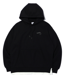 RAYFIKERS（レイフィカース）の「Wicked Smile Layered Hoodie BLACK (MO9TU961-076)（パーカー）」