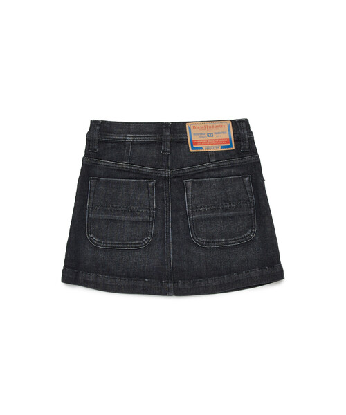 DIESEL（ディーゼル）の「キッズ デニムスカート GEALBUS（デニムスカート・キッズ・ブラック・6Y/8Y/10Y/12Y/14Y）」の3枚目の写真