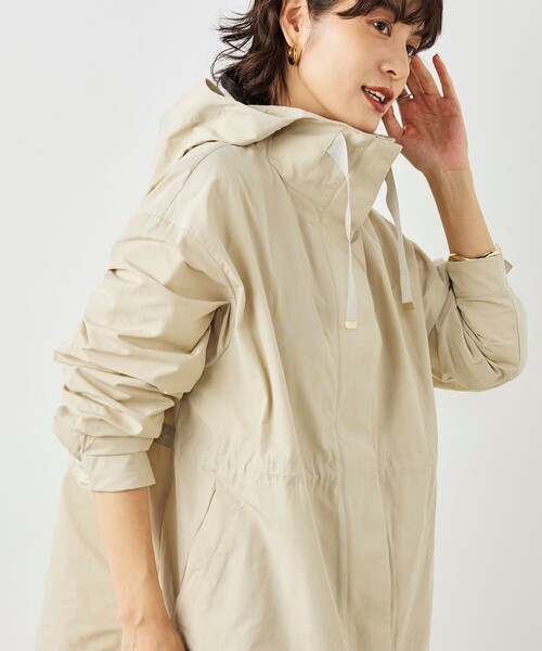 NOLLEY’S（ノーリーズ）の「【WEB限定カラー】ウォッシャブル2WAY撥水フーテッドブルゾン（ブルゾン・レディース・チャコールグレー/ブラック/ベージュ/ネイビー・38）」の17枚目の写真