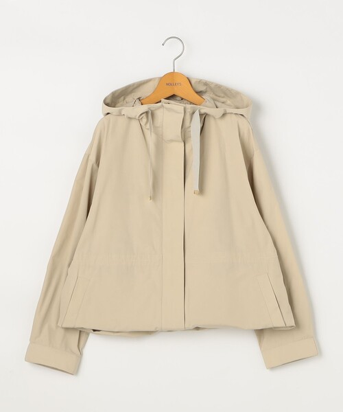 NOLLEY’S（ノーリーズ）の「【WEB＆一部店舗限定色アイテム】ウォッシャブル2WAY撥水フーテッドブルゾン（ブルゾン・レディース・チャコールグレー/ブラック/ベージュ/ネイビー・38）」の8枚目の写真
