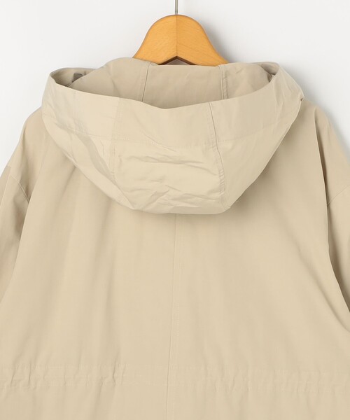 NOLLEY’S（ノーリーズ）の「【WEB＆一部店舗限定色アイテム】ウォッシャブル2WAY撥水フーテッドブルゾン（ブルゾン・レディース・チャコールグレー/ブラック/ベージュ/ネイビー・38）」の6枚目の写真