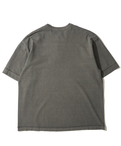Healthknit（ヘルスニット）の「【Healthknit】Henleyneck S/S Tee  Sulfur dye / 硫化染め ヘンリーネック Tシャツ（Tシャツ/カットソー・メンズ・ライトグレー/ブラック・X-LARGE/LARGE/MEDIUM/SMALL）」の6枚目の写真
