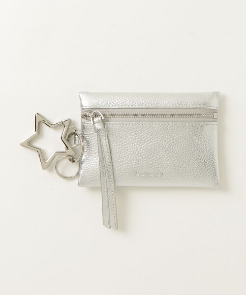 HASHIBAMI（ハシバミ）の「HASHIBAMI/カラビナキーリング ジップポーチ（キーケース/キーアクセサリー・レディース・ゴールド/シルバー・FREE）」の10枚目の写真