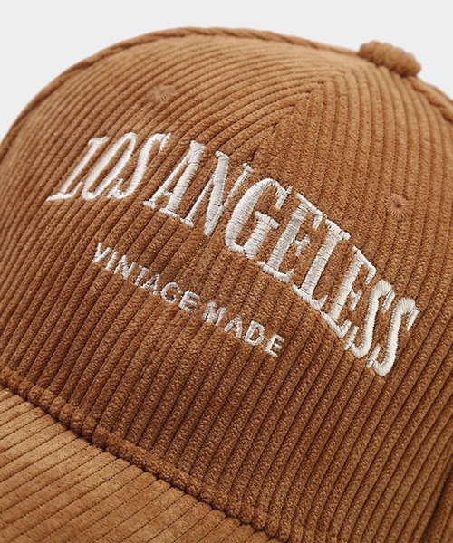 CALIFORNIA OUTFITTERS（カリフォルニア アウトフィッターズ）の「12A19-KR コーデュロイ ロゴキャップ（キャップ・レディース・ホワイト/カーキ/ブラック/ブラウン/グレー・ONESIZE）」の6枚目の写真