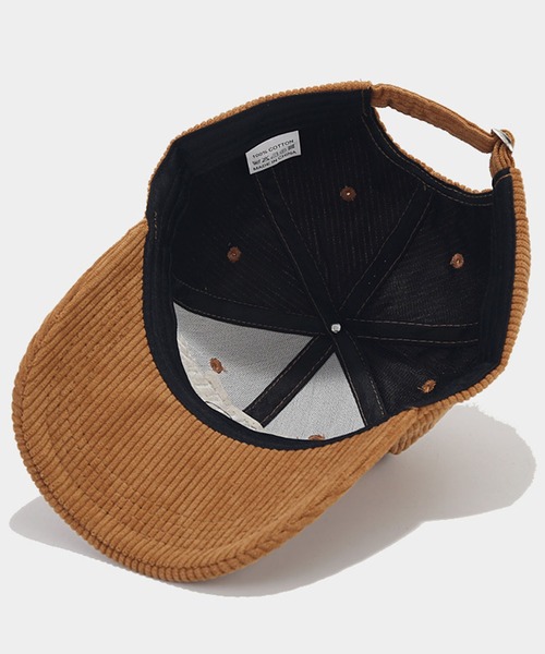 CALIFORNIA OUTFITTERS（カリフォルニア アウトフィッターズ）の「12A19-KR コーデュロイ ロゴキャップ（キャップ・レディース・ホワイト/カーキ/ブラック/ブラウン/グレー・ONESIZE）」の13枚目の写真