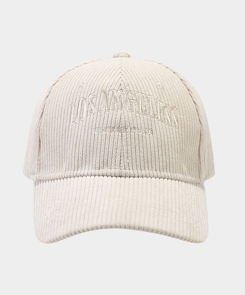 CALIFORNIA OUTFITTERS（カリフォルニア アウトフィッターズ）の「12A19-KR コーデュロイ ロゴキャップ（キャップ・レディース・ホワイト/カーキ/ブラック/ブラウン/グレー・ONESIZE）」の7枚目の写真