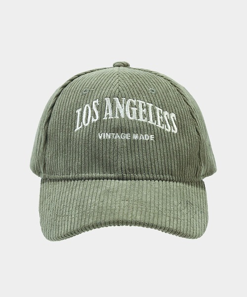 CALIFORNIA OUTFITTERS（カリフォルニア アウトフィッターズ）の「12A19-KR コーデュロイ ロゴキャップ（キャップ・レディース・ホワイト/カーキ/ブラック/ブラウン/グレー・ONESIZE）」の11枚目の写真