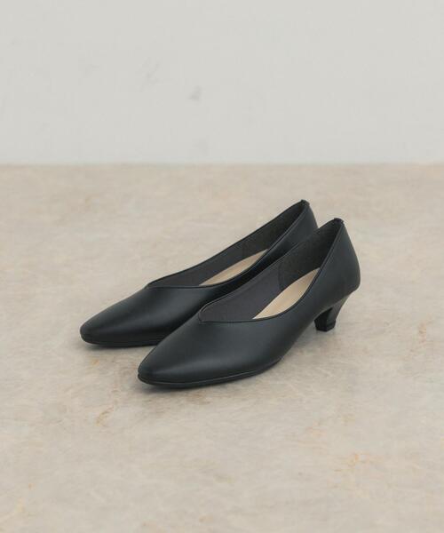 URBAN RESEARCH DOORS（アーバンリサーチドアーズ）の「ソフトヒールパンプス（パンプス・レディース・グレー系その他/ブラック・37/38/36）」の2枚目の写真