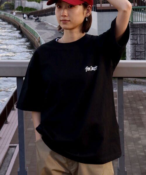 BEN DAVIS(ベンデイビス)の「【BEN DAVIS(ベンデイビス)】GRATEFULTEE / Tシャツ クルーネック ワンポイント シンプル ユニセックス(Tシャツ/カットソー・メンズ・ピンク系その他2/ホワイト/ブルーグレー/ブラック・X-LARGE/LARGE/MEDIUM)」の6枚目の写真
